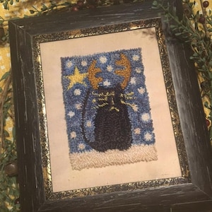 Primitivt Punchneedle Broderimönster Believe