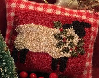 Blitzen Primitive Punchneedle Muster