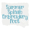 Eliza Quick Vintage Bean Stitch Script Font for Machine Embroidery by ...