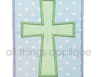 Easter Applique Design - Includes 3 Designs and 3 Sizes - Cross, Cross Trio, and Cross on Patch - INSTANT DOWNLOAD