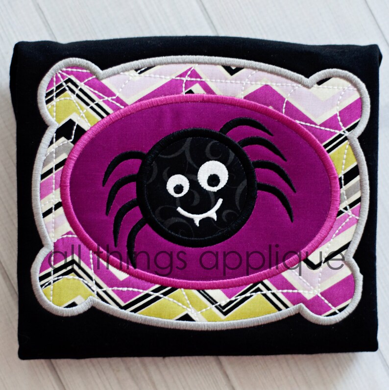 Spider Frame Applique Design 3 Sizes INSTANT DOWNLOAD | Etsy