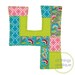 Patchwork Number Set Applique Design - Numbers 0-9 - Bean Stitch - #982 ...