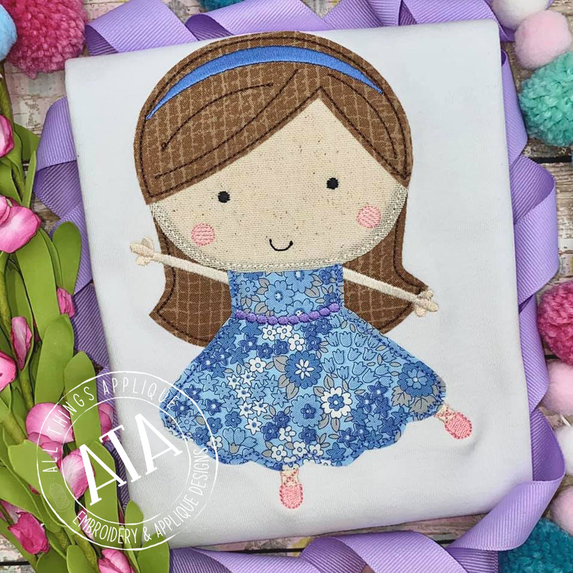 Nutcracker Applique Design Set Clara Sugar Plum Fairy King Etsy