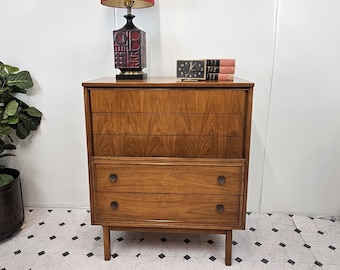 Mid Century Modern highboy by Dixie