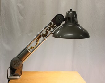 Mid Century Modern industrial articulated lamp