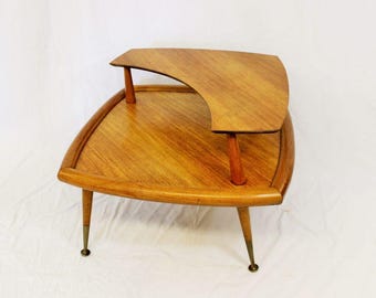 Widdicomb or Frankl style corner table |
