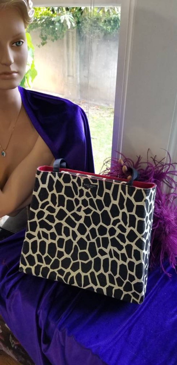 KATE SPADE, Fabric Bag from Kate Spade. Black and