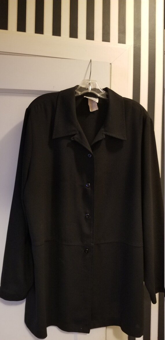 JACKET, Roomy Beautiful Black Jacket, Blazer. Coat