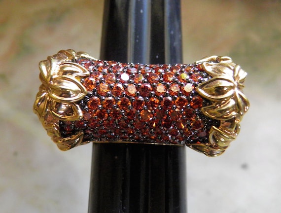 Vintage Dramatic Designer Bold Ring, French by De… - image 1