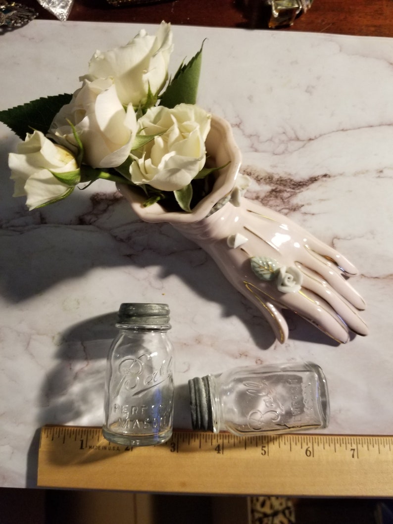 Collectible Bell Jar Salt and Pepper Shakers