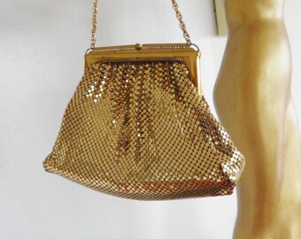 Vintage Whiting and Davis Mesh Evening Bag, Wedding, Bride