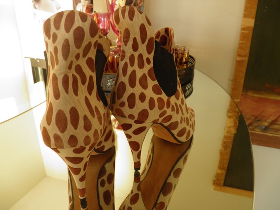 SALE***Sassy Cow Hide Animal Print Ankle Boots WA… - image 4