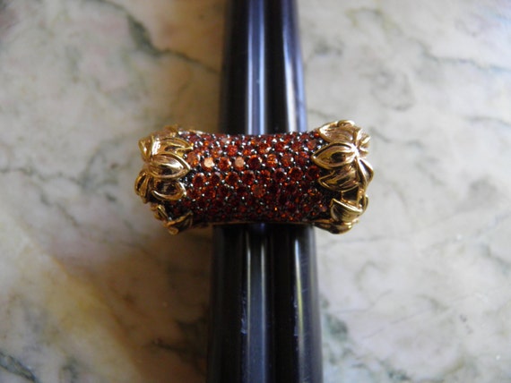 Vintage Dramatic Designer Bold Ring, French by De… - image 3
