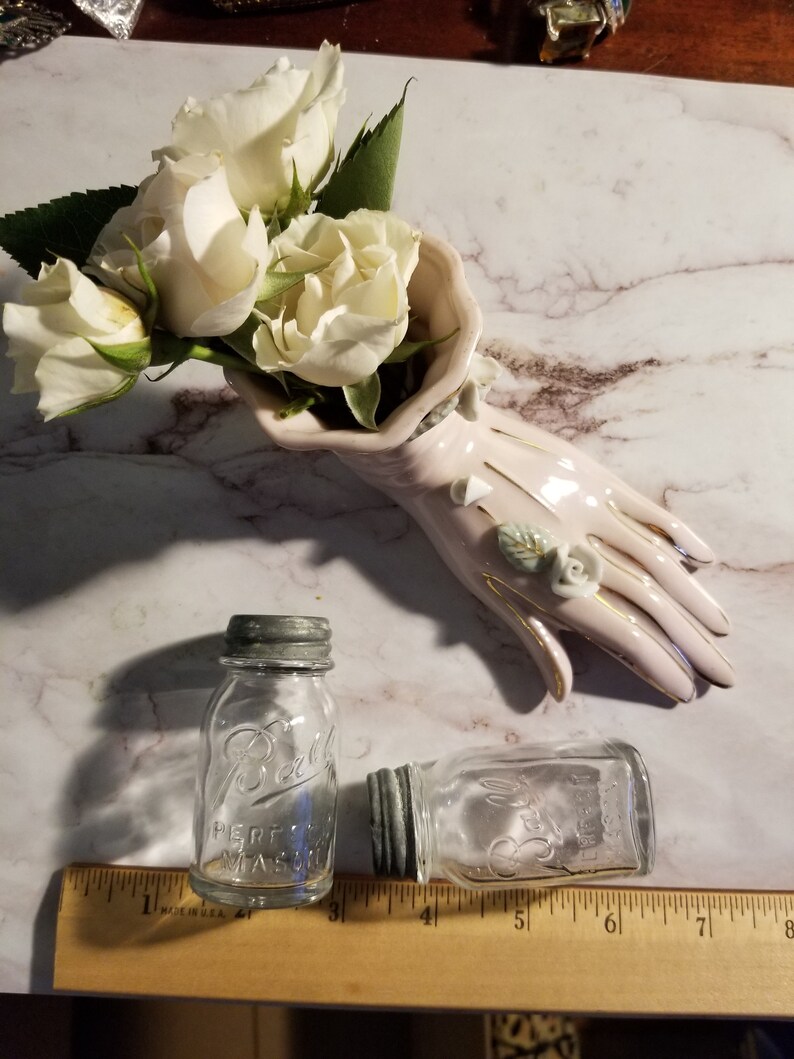 Collectible Bell Jar Salt and Pepper Shakers