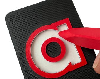 Kontrastreiches Alphabet | Taktiles Lernset- Nifti-Vision™