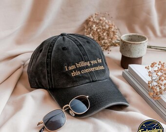 Gorra de abogado bordada, regalo de graduación de la facultad de derecho, gorra de algodón lavado