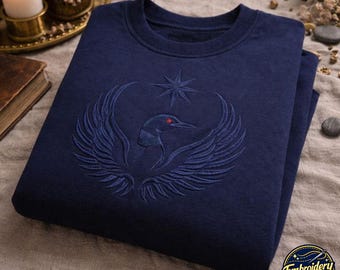 Embroidered Minnesota Loon Sweatshirt, Tonal Rebel Design
