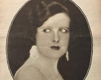 1928 Ciné-Miroir Francesca Bertini Cover Rudolph Valentino Artikel Odette Film