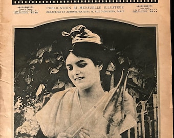 1922 Ciné-Miroir Magazine Mireille Issue Provencal Film Magali Song Sheet