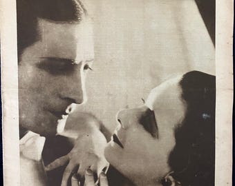 1928 Ciné-Miroir Magazine Lil Dagover Léon Bary franskt filmnummer