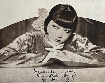 1930 Ciné-Miroir – Anna May Wong Feature – Franska filmtidningen