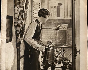 1929 Ciné-Miroir Magazine Cover Carmen Boni Quartier Latin French Cinema