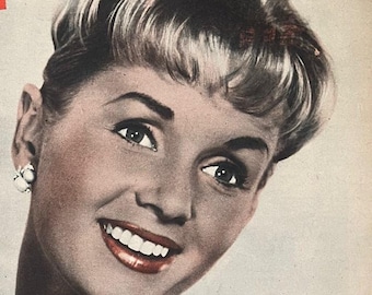 Debbie Reynolds omslag till vintagemagasin från 1960 – Picturegoer Hollywood-porträtt