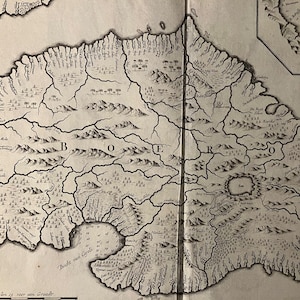 François Valentijn — Boero (Buru) Island, Indonesia (1724–26) | Rare VOC-Era Dutch Map