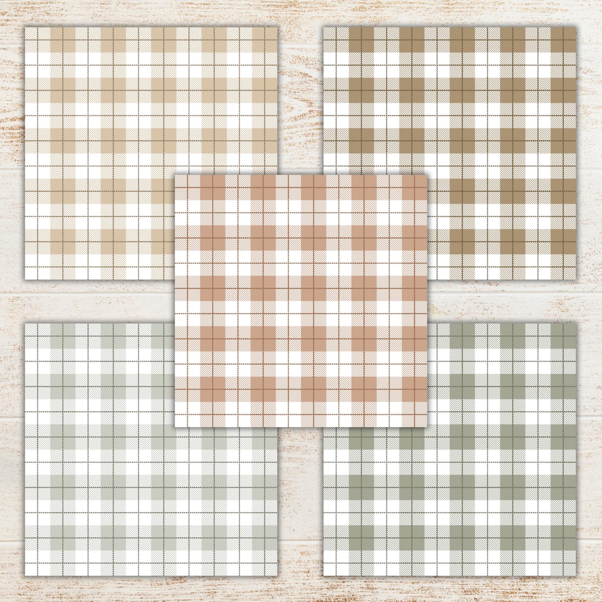 Neutral Cottagecore Digital Paper Pack | Floral Seamless Patterns ...