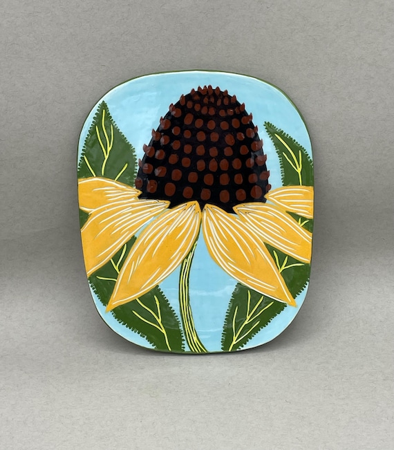 SPOON REST or small plate, sushi plate, key holder, wall decor