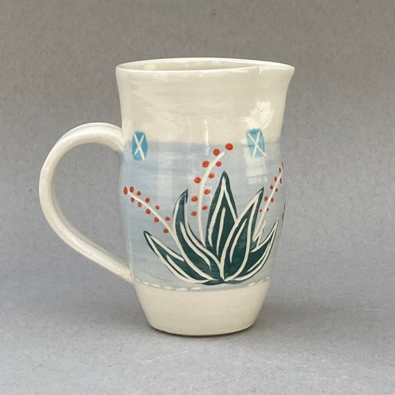 PITCHER, creamer, frother, small, cactus, succulent, colorful, desert, modern