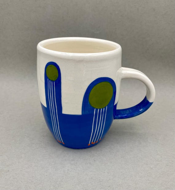 MUG, medium size, modern, geometric, very 60's