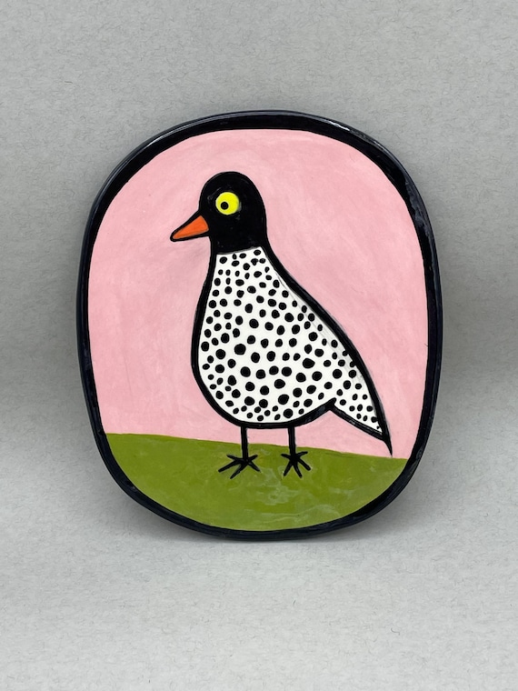 SPOON REST or small plate, sushi plate, key plate, wall decor