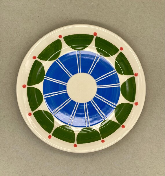 PLATE, small, bread, cookies, toast, big sandwich, wall decor, modern, geometric