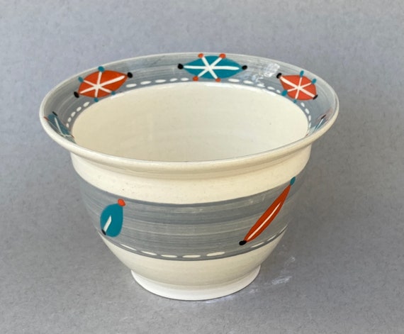 BOWL, small, midcentury modern, deep, serving, eating