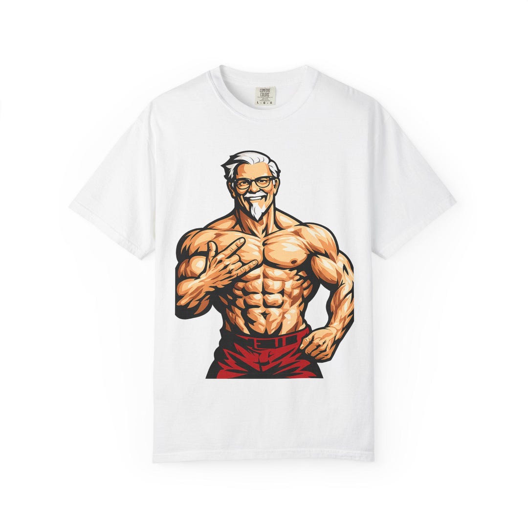Colonel Sanders Ripped KFC Man (colonel Harland Sanders) Ripped - Etsy
