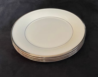 Lenox Solitaire Millennium Series Dinner Plates, Set of 4