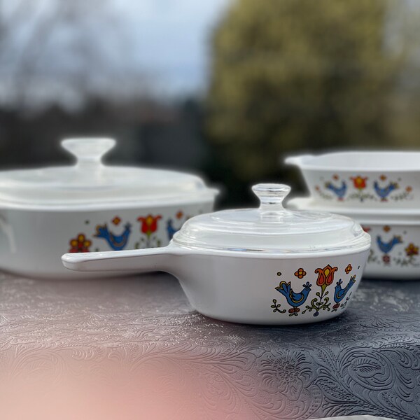 Corning Country Festival Cookware Variety