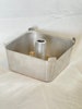 Vintage 'Vitality by Mirro' Square Aluminum Bundt Pan / Angel Food Pan 