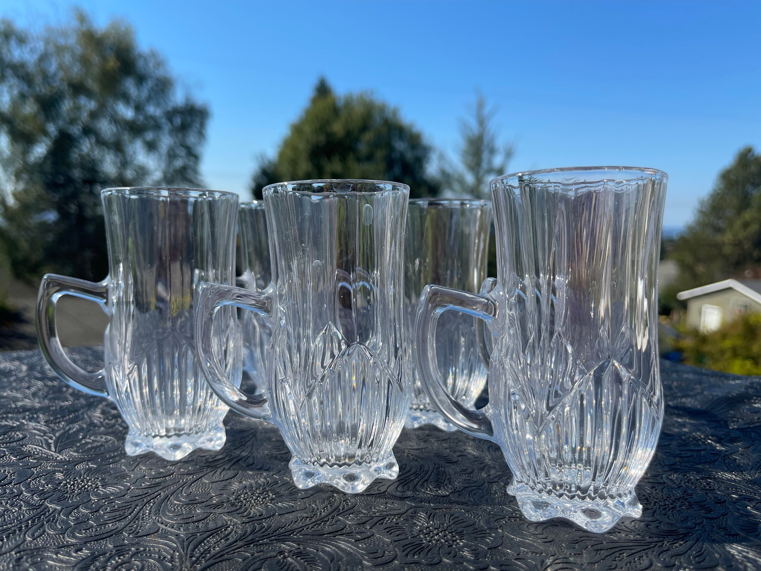 Beautiful glassware from Japan available at Miya!