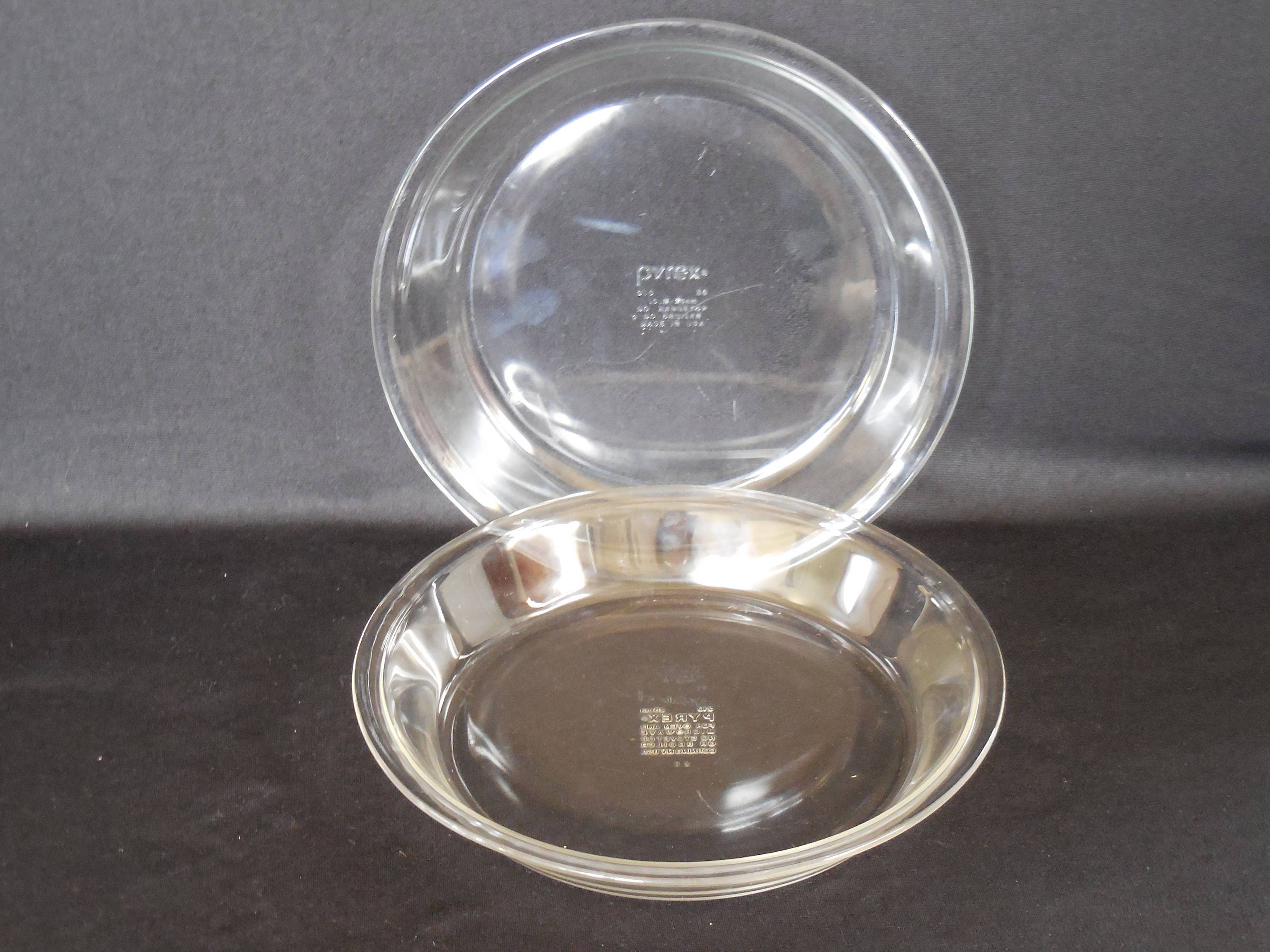 Pyrex Large 210 Pie Plates 10 Across Set of Two Etsy