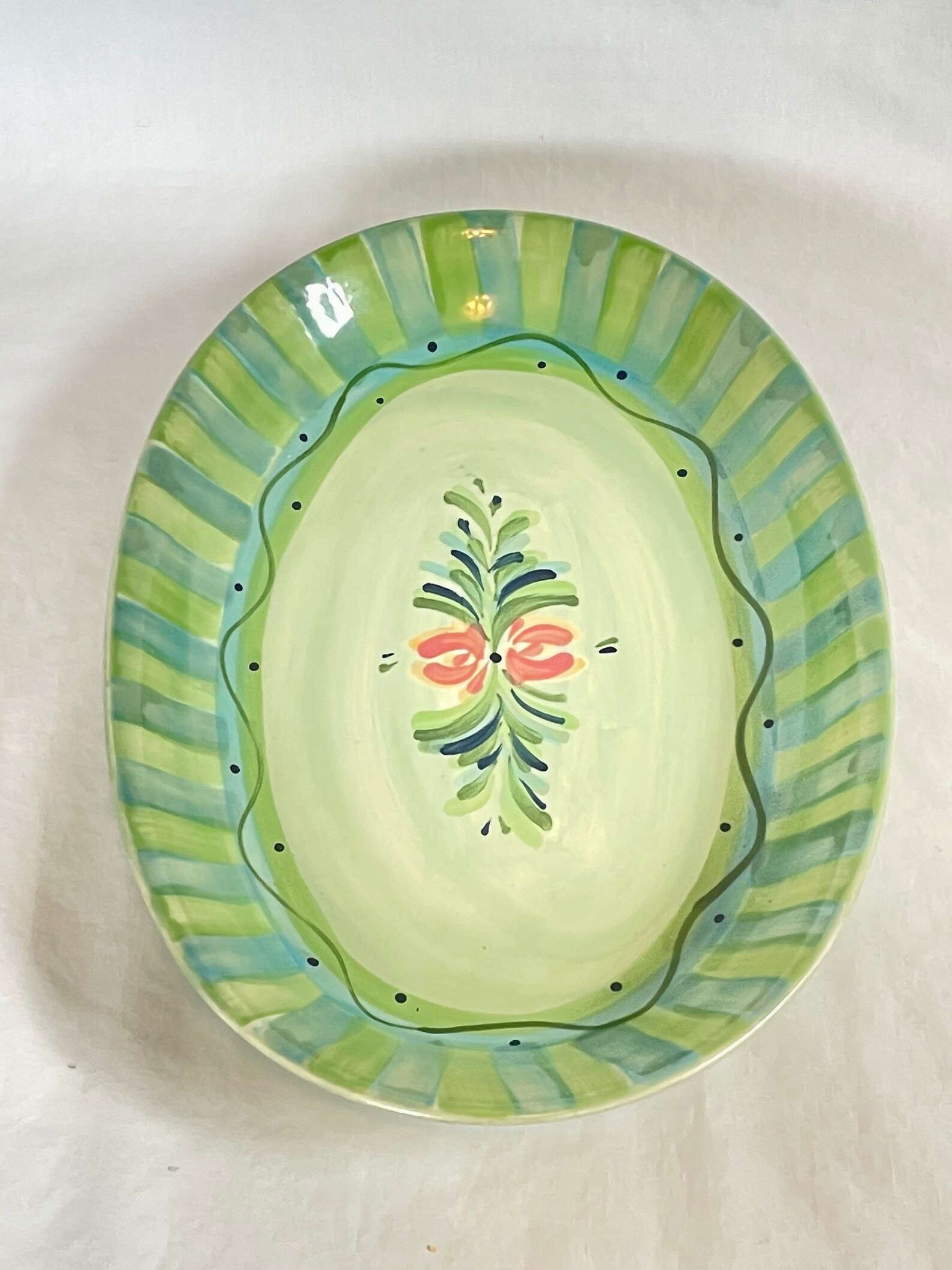 Southern Living Gail Pittman Provence Vert Piédestal Mug