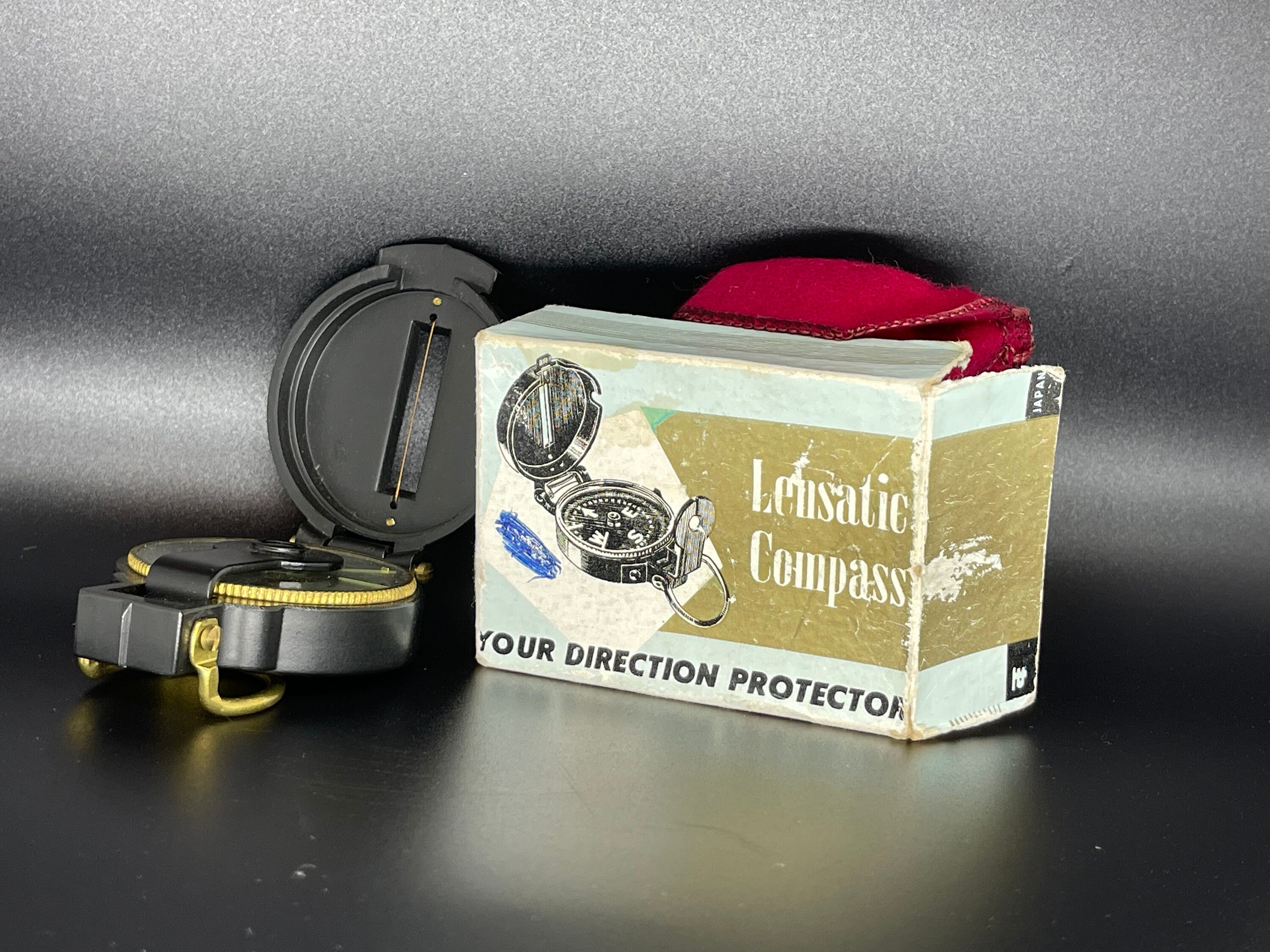 Lensatic Engineer Directional Compass 12BX - Etsy