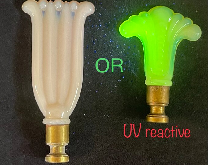 Vintage Aladdin Alacite Lamp Finials Etsy