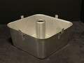 Vintage Square Aluminum Bundt Pan