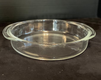 Pyrex Originals Clear 8" Round Ovenware Cake Pan with Handles