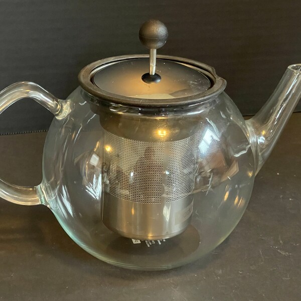 Teapot With Infuser Etsy