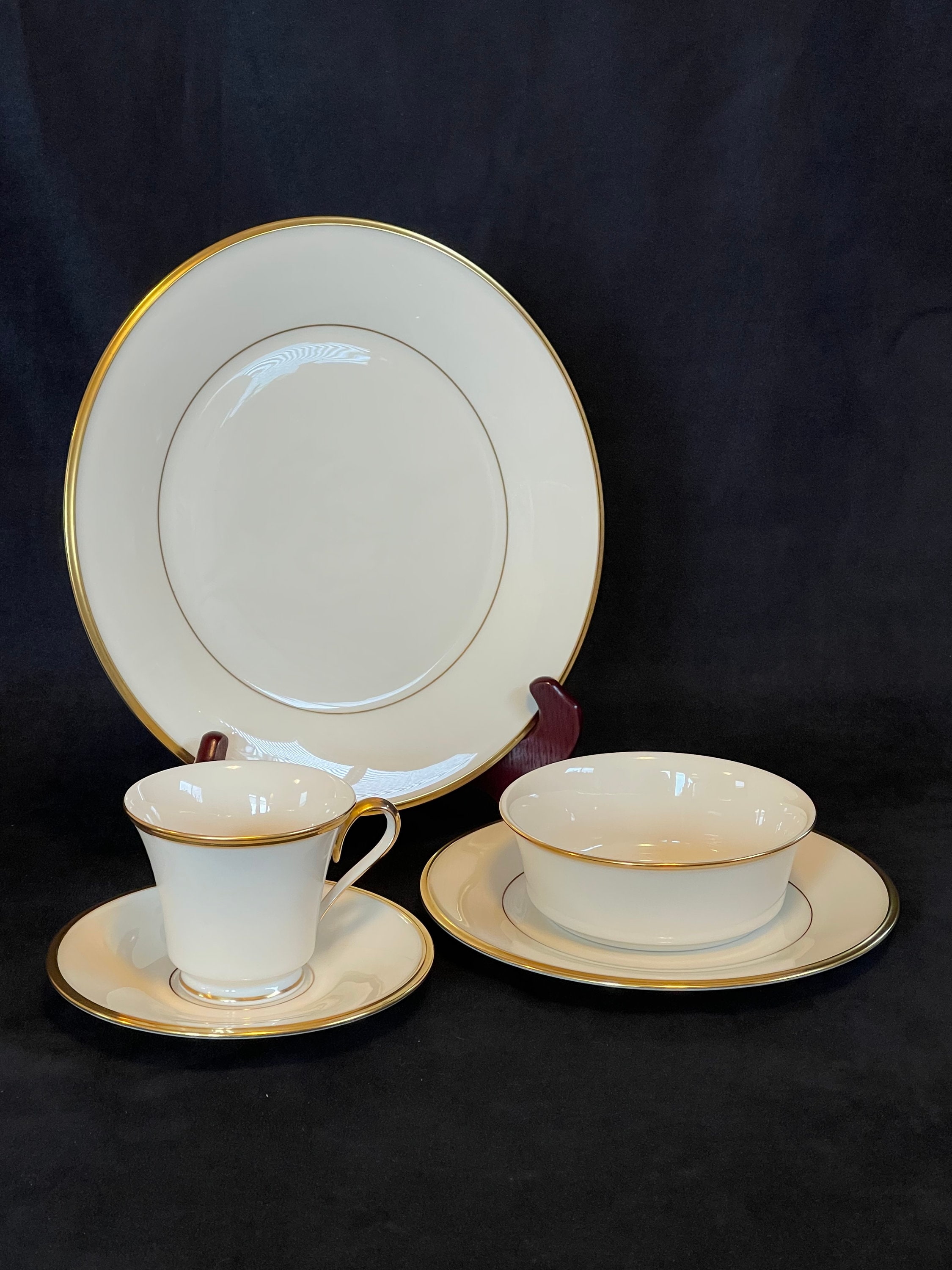 Lenox Eternal Dinnerware, Dinner Plates, Salad Plates, Small Bowls