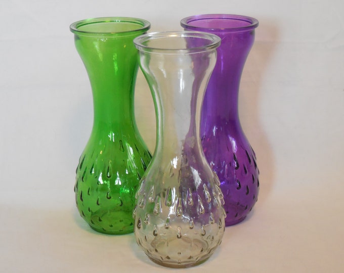 Tall Bulb Forcing Vases Hyacinth Paperwhites Crocuses Etsy