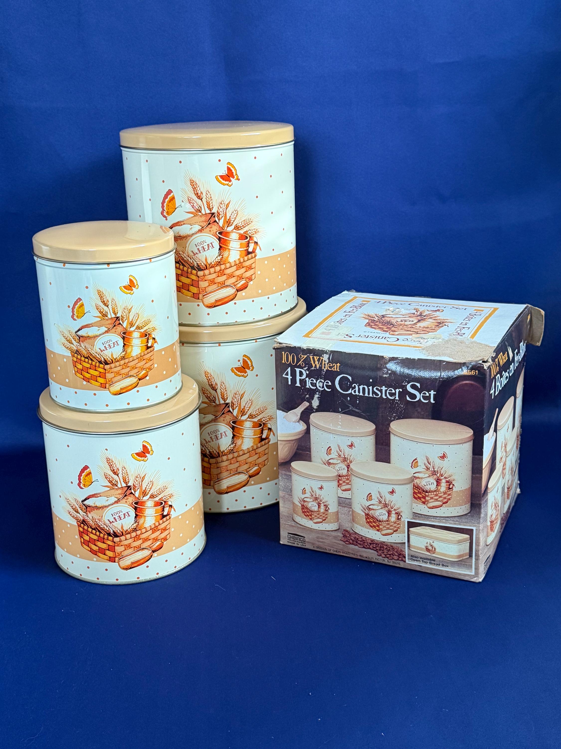 Vintage Cheinco Canisters - Etsy